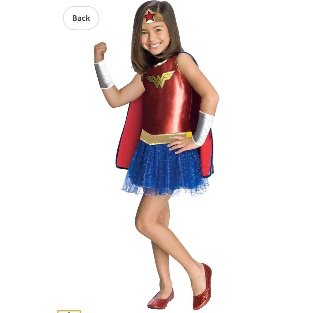 Rubie's Justice League Wonder Woman Costume Child's‎ Size Toddler NEW IN BAG